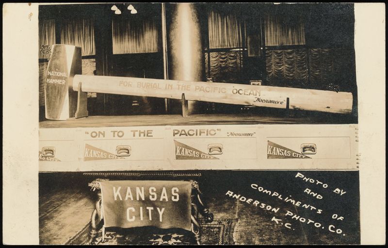 National Hammer for Burial in the Pacific Ocean Kansas City Missouri