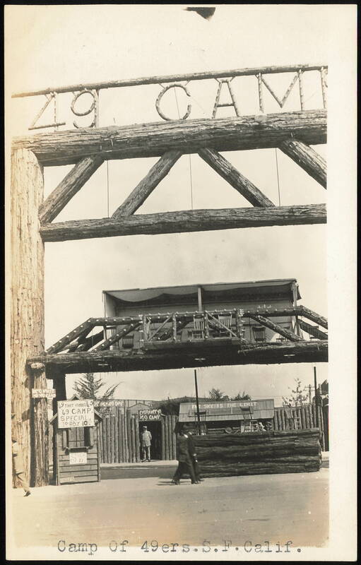 49 Camp Entrance, San Francisco, California 1915 Panama-Pacific International Exposition (PPIE)