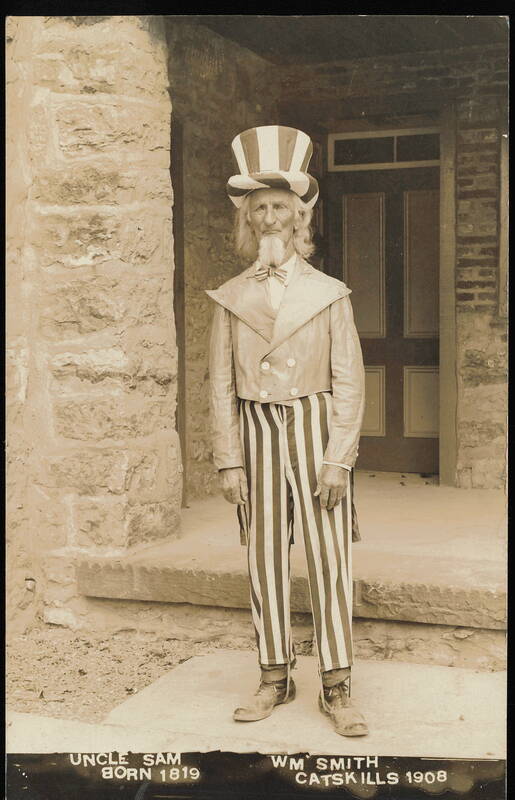 Uncle Sam, Wm. Smith, Catskills 1908 New York Men