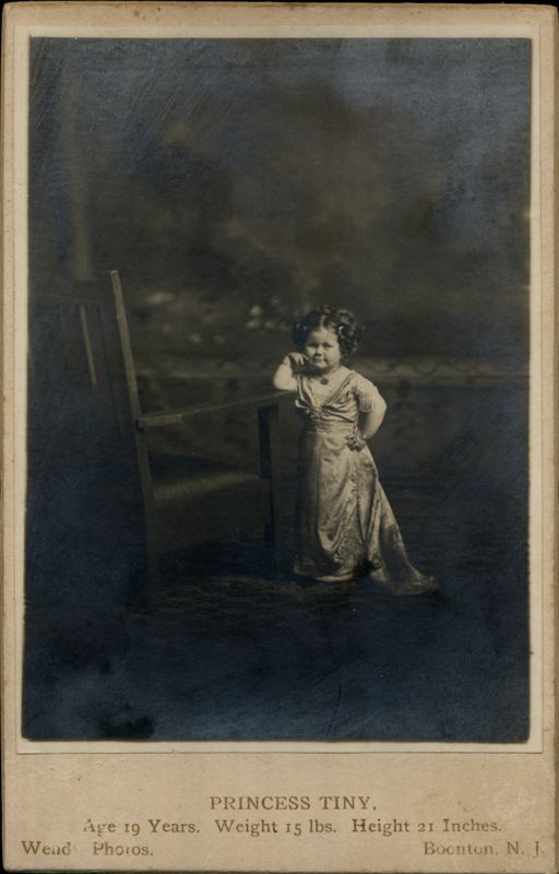 Princess Tiny, 19 Years Old, 15 lbs, 21 Inches Tall Sideshow Boonton New Jersey