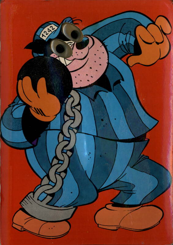 Walt Disney Productions Pete Googly Eyes Chain Gang