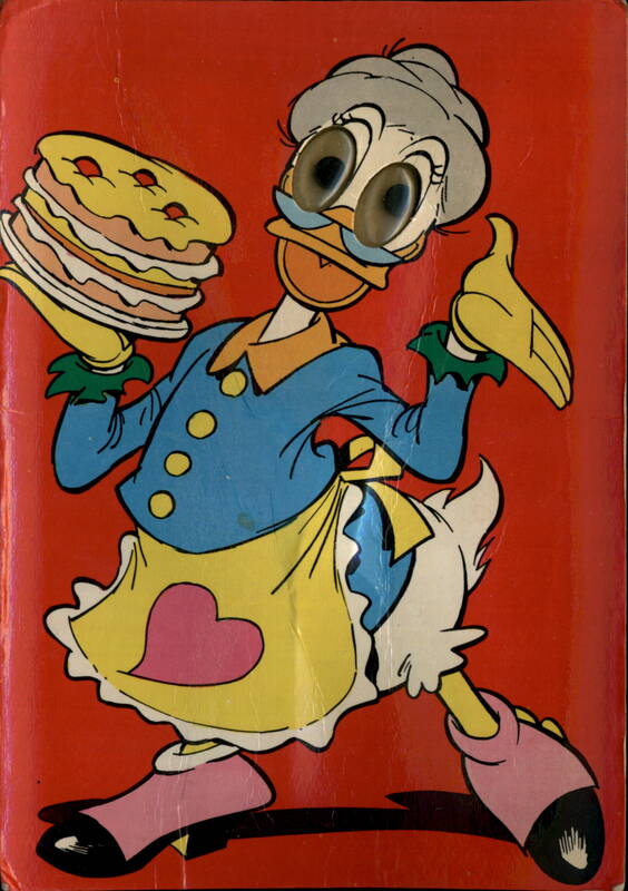 Grandma Duck w/ Layer Cake Googly Eyes Walt Disney Productions
