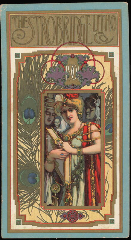 Strobridge Lithograph Company 1901 Promotional Art