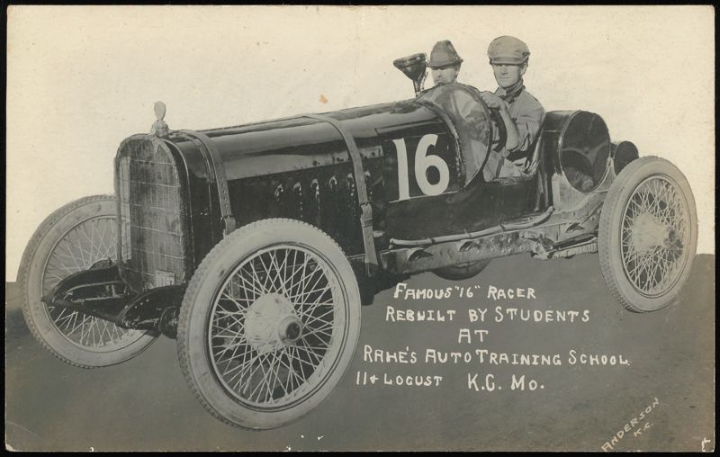 Famous 16 Racer Rebuilt by Rahe's Auto Training School Kansas City Missouri