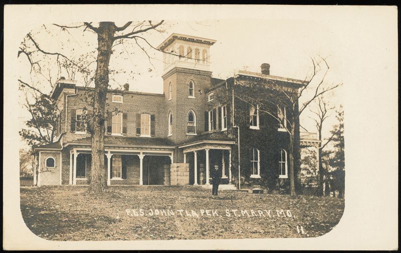 Residence of John Tlapek, St. Mary, Missouri