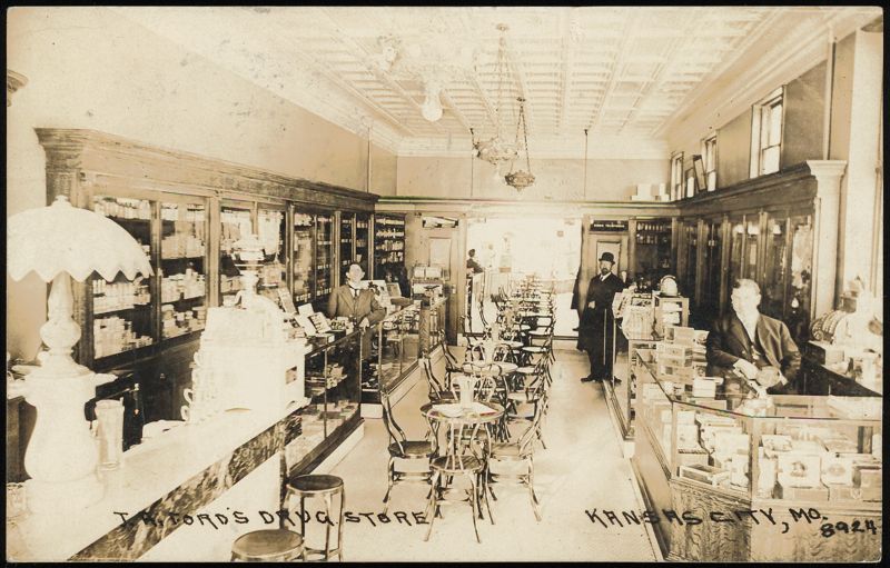 T.R. Ford's Drug Store Interior, Kansas City, MO
