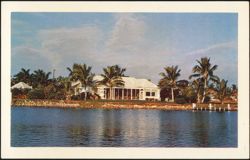 Waterfront Home in Cutlass Cove, Naples, Florida Postcard