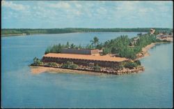 The Rusty Pelican Restaurant, Rickenbacker Causeway Postcard