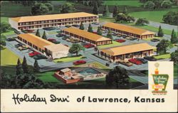 Holiday Inn, Lawrence, Kansas Postcard