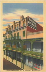 Antoine's Restaurant, 713 St. Louis St., New Orleans Postcard