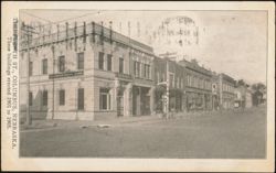Thirteenth Street Buildings, Columbus, Nebraska Postcard