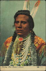 Curley, General Custer's Scout Postcard