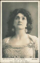 Lillah McCarthy in The Sign of the Cross Postcard