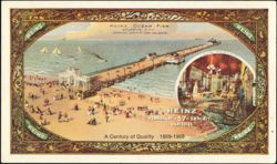 Heinz Ocean Pier, Atlantic City, New Jersey Postcard