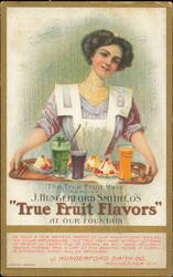 J. Hungerford Smith Co. True Fruit Flavors Advertising Postcard