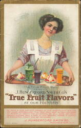 J. Hungerford Smith Co. True Fruit Flavors Advertising Postcard