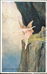 Bridget the Fairy Beauty, Elves and Fairies Series Postcard