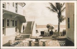 Neptune Apartments, 2912 Surf Road, Ocean Front Postcard