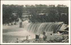 Powersite Dam, Lake Taneycomo, Branson, Missouri Postcard