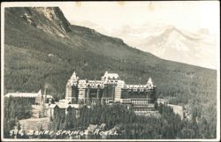 Banff Springs Hotel, Alberta, Canada Postcard