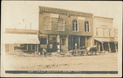 I.O.O.F. Building and Pratt Building, Colby, Kansas Postcard