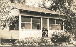Moonlight Cottage, Babcock's Resort, Lake Okoboji Postcard
