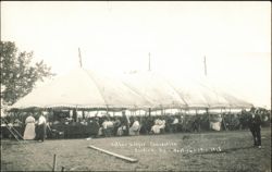 Luther League Convention, Burdick, Kansas, 1915 Postcard