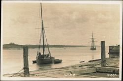 Fishing Boat LN.103 at Lynn Harbor Postcard