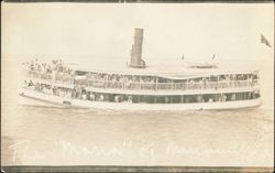 The Maria of Manzanillo Steamship Postcard