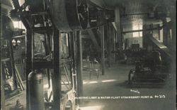 Electric Light and Water Plant, Strawberry Point, Iowa Postcard