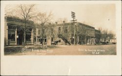 Street Scene in Peru, Nebraska Postcard