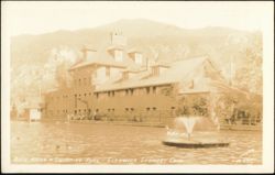Bath House and Swimming Pool, Glenwood Springs, Colorado Postcard