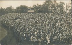Illinois Loyalty May Day 1914 Senior Girls Entering Postcard