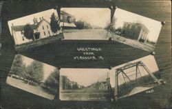 Greetings from St. Ansgar, Iowa Multi-View Postcard