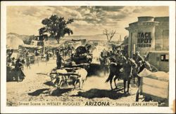 Wesley Ruggles Arizona Movie Scene Starring Jean Arthur Postcard