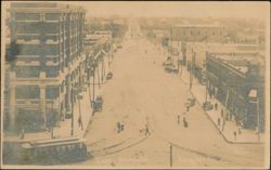 East Broadway Street Scene, Enid, Oklahoma Postcard
