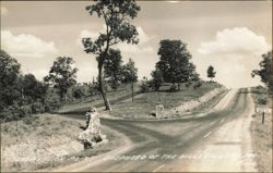 Inspiration Point, Shepherd of the Hills Country, Missouri Postcard