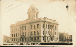 Jasper County Court House, Newton, Iowa Postcard