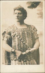 Wilson Barrett in The Sign of the Cross Postcard