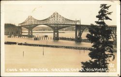 Coos Bay Bridge, Oregon Coast Highway Postcard