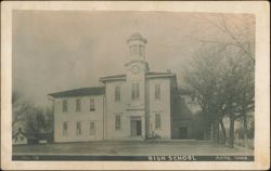 High School Building, Anita, Iowa Postcard