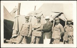 Bohemian Soldiers at Mid-Pacific Carnival, Honolulu Postcard