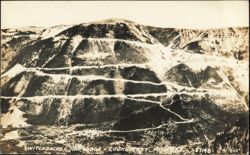 Switchbacks on Red Lodge - Cooke City Highway Postcard