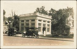 Siloam and Sulpho-Saline Pavilions Postcard