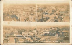 Views of Junction City, Kansas from Court House Tower Postcard