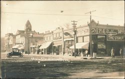 Main Street Scene, Albion, Nebraska Postcard