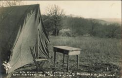 Site Where The Shepherd of the Hills Was Written, Branson MO Postcard
