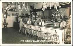 The Original Crystal Bar, Virginia City, Nevada Postcard