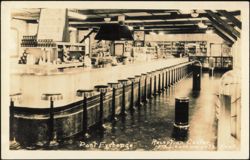 Post Exchange Interior, Reception Center, Fort Leavenworth Postcard