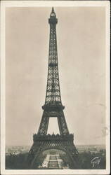 Eiffel Tower, Paris, France Postcard